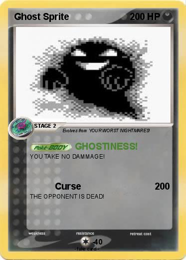 Pokemon Ghost Sprite