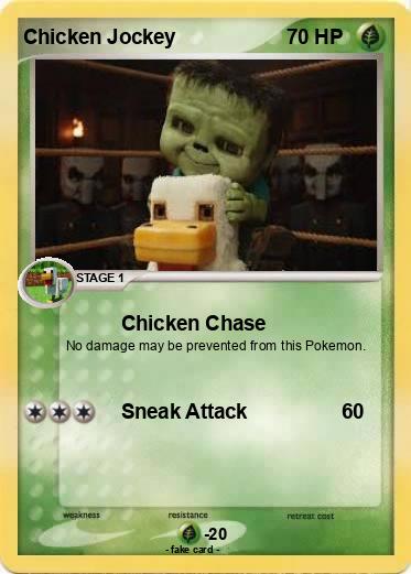 Pokemon Chicken Jockey
