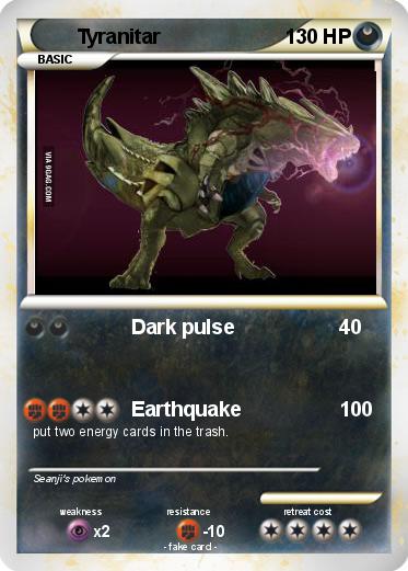 Pokemon Tyranitar