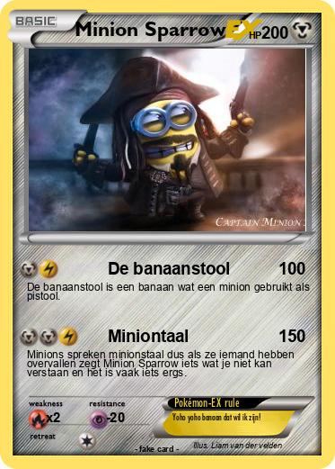 Pokemon Minion Sparrow