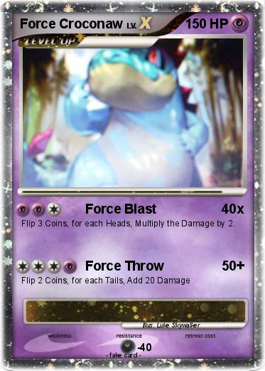Pokemon Force Croconaw