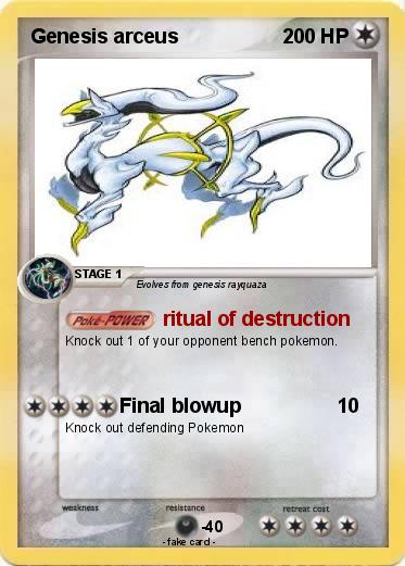 Pokemon Genesis arceus
