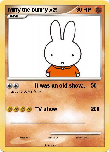 Pokemon Miffy the bunny