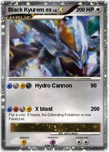 Pokemon Black Kyurem ex