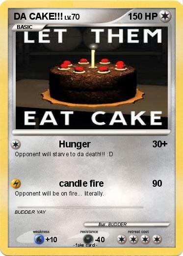 Pokemon DA CAKE!!!