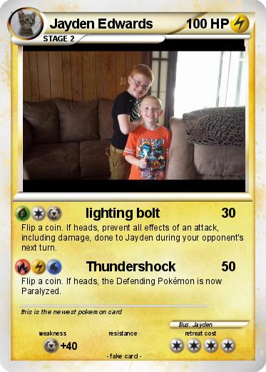 Pokemon Jayden Edwards