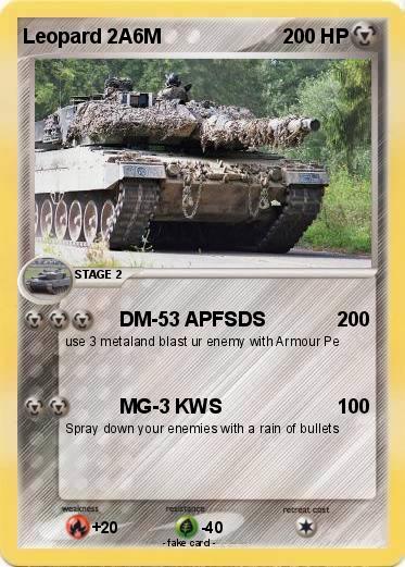 Pokemon Leopard 2A6M
