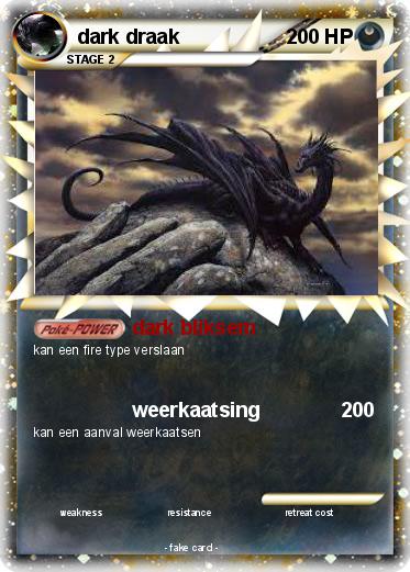 Pokemon dark draak