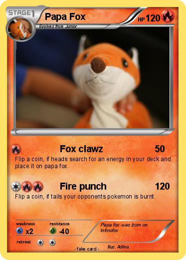 Pokemon Papa Fox