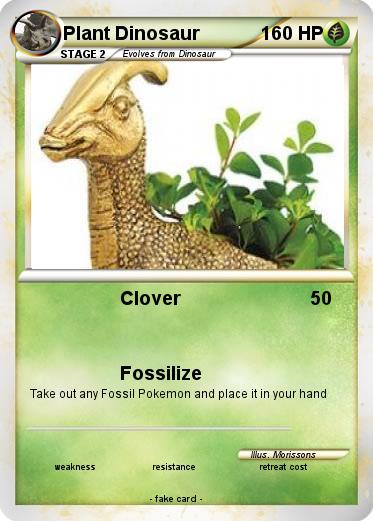 Pokemon Plant Dinosaur