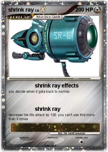Pokemon shrink ray