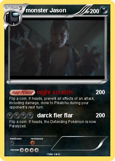 Pokemon monster Jason