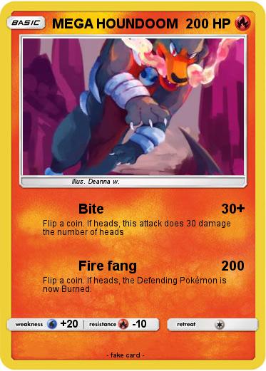 Pokemon MEGA HOUNDOOM