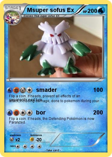 Pokemon Msuper sofus Ex