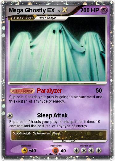 Pokemon Mega Ghostly EX