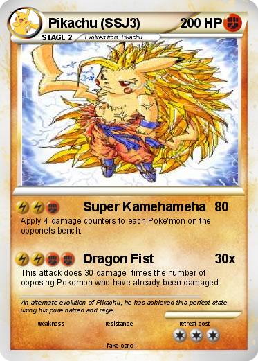 Pokemon Pikachu (SSJ3)