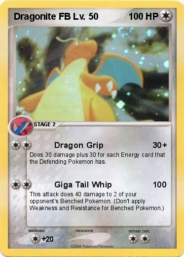 Pokemon Dragonite FB Lv. 50