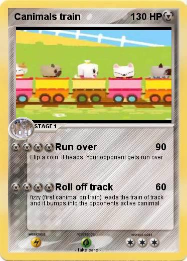 Pokemon Canimals train