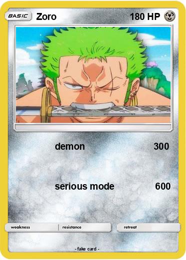 Pokemon Zoro