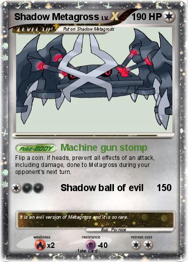 Pokemon Shadow Metagross