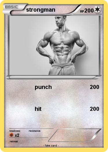 Pokemon strongman