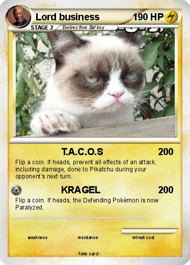 Pokemon Lord business