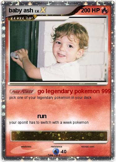 Pokemon baby ash