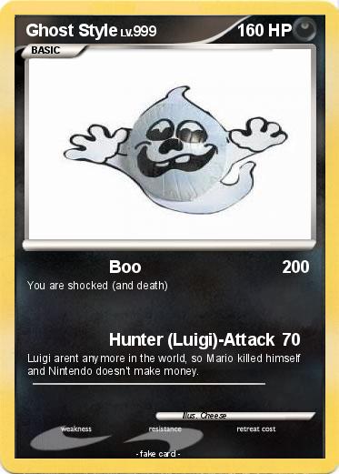 Pokemon Ghost Style