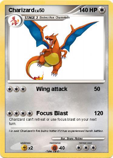 Pokemon Charizard