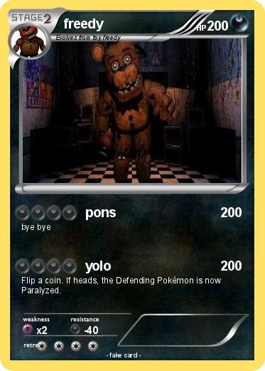 Pokemon freedy
