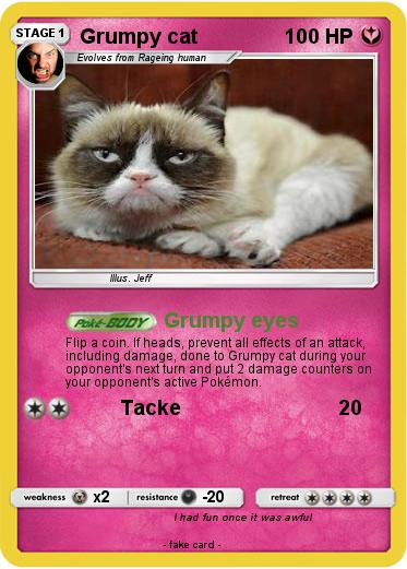 Pokemon Grumpy cat