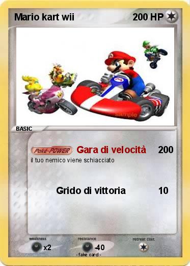 Pokemon Mario kart wii