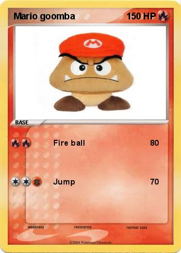 Pokemon Mario goomba