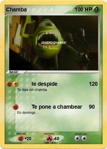 Pokemon Chamba