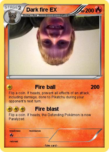 Pokemon Dark fire EX