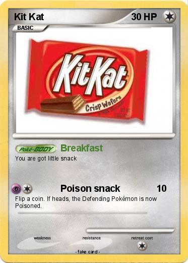 Pokemon Kit Kat
