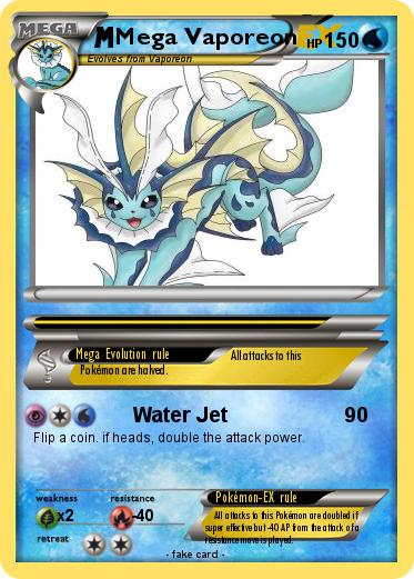 Pokemon Mega Vaporeon