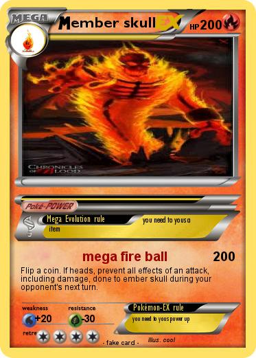 Pokemon ember skull