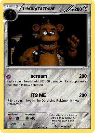 Pokemon freddy fazbear