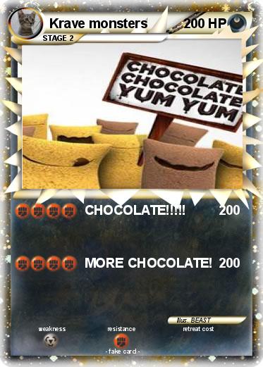 Pokemon Krave monsters