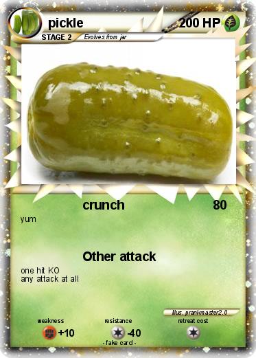 Pokemon pickle