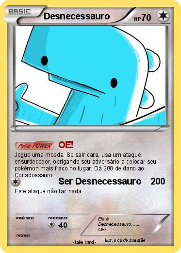 Pokemon Desnecessauro