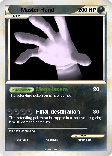 Pokemon Master Hand
