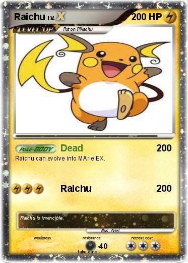 Pokemon Raichu