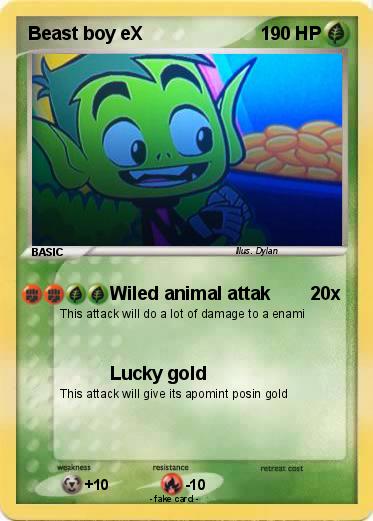 Pokemon Beast boy eX