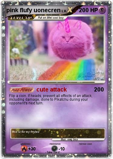 Pokemon pink flufy uonecren