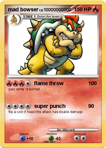Pokemon mad bowser