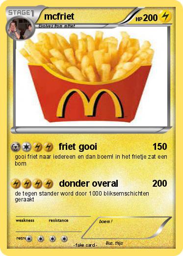 Pokemon mcfriet