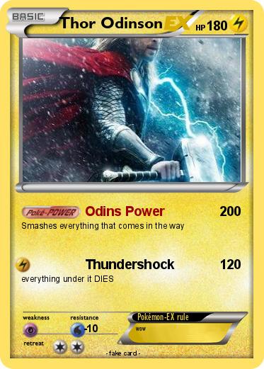 Pokemon Thor Odinson