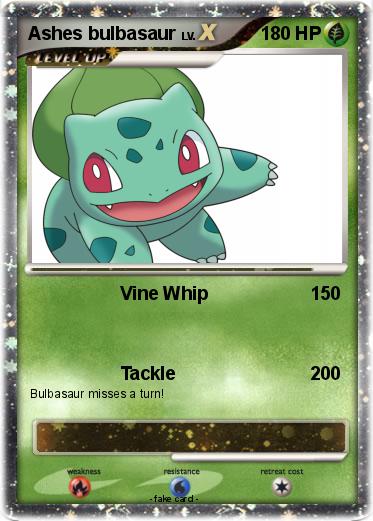 Pokemon Ashes bulbasaur